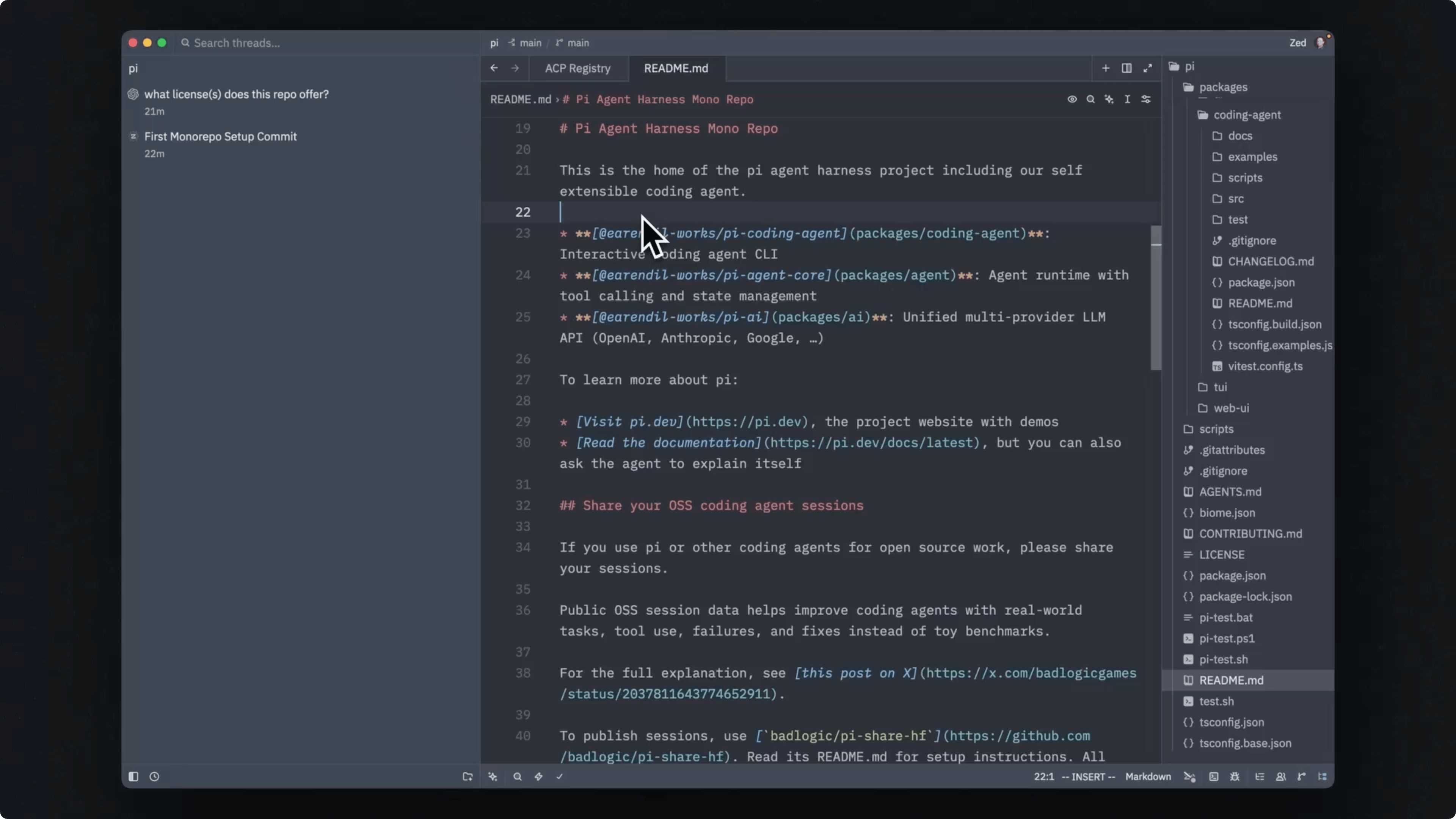 Terminal Threads Are Live in Zed — Zed's Blog