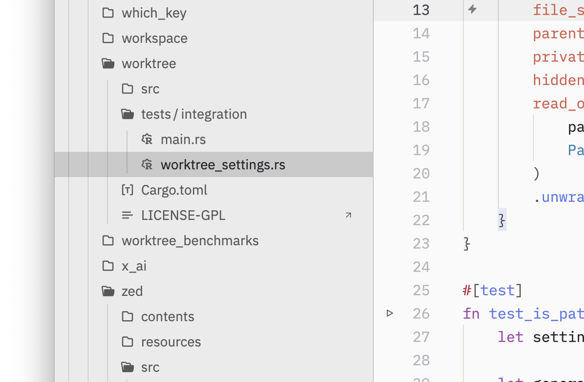 Project Panel: Auto Fold Directories Enabled