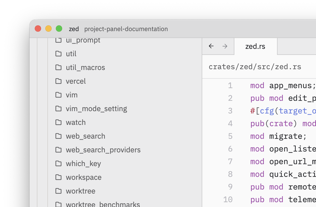 Project Panel: Sticky Scroll Disabled
